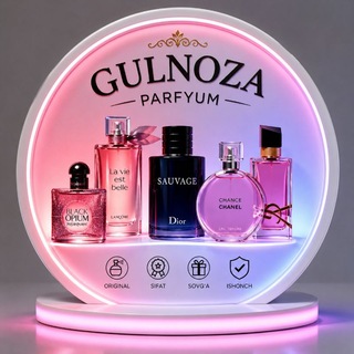 Telegram chat Gulnoza parfum logo