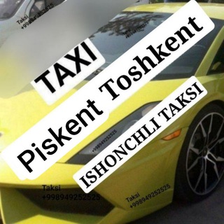 Telegram chat Piskent Toshkent ishonchli taksilari. logo