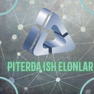 Telegram chat PITERDA ISH ELONLAR logo