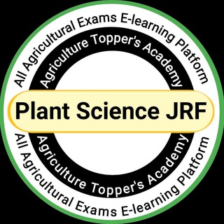 Telegram chat Plant science JRF SRF NET logo