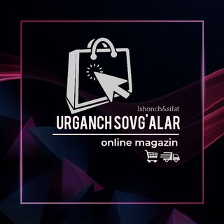 Telegram chat Urganch 🎉sovg'alar 🎁🛍🛒🎁🛍🎈 logo