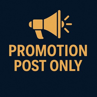 Telegram chat Promotion Post Only [Group] logo