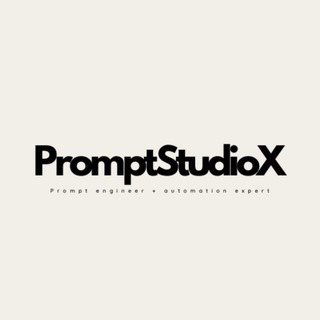 Telegram chat PromptStudioX logo