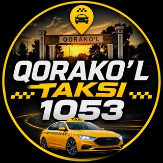 Telegram chat Qorako'l Taxi 1053🚕 logo