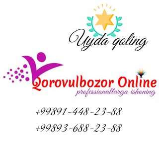 Telegram chat Qorovulbozor ONLINE™ | UYDA QOLING™✓ logo