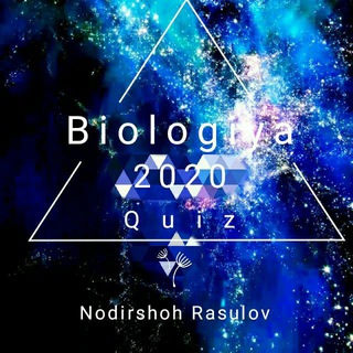 Telegram chat Quiz Biologiya logo