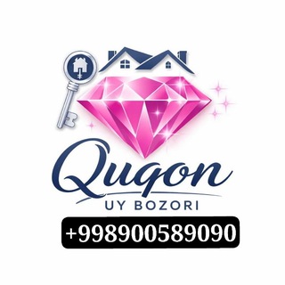 Telegram chat Quqon uy joy savdosi logo