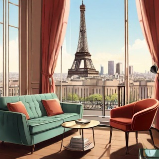 Telegram chat Apartments in Paris | Logement à Paris logo