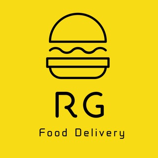 Telegram chat RG food delivery logo