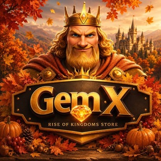 Telegram chat GemX - Rise of Kingdoms logo