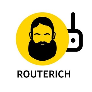 Telegram chat Routerich logo
