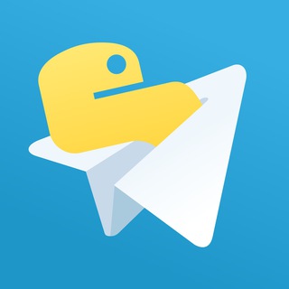 Telegram chat Python logo