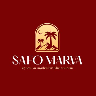 Telegram chatining logotibi safo_marva_tour — SAFO MARVA TOUR GURUH