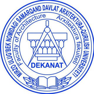 Telegram chat Samarqand davlat arxitektura-qurilish universiteti logo