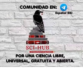 Logotipo del chat de Telegram scihubspanish — 🇪🇸 𝗔𝘆𝘂𝗱𝗮 𝗰𝗼𝗻 𝗔𝗿𝘁í𝗰𝘂𝗹𝗼𝘀 𝗰𝗶𝗲𝗻𝘁í𝗳𝗶𝗰𝗼𝘀| 𝗘𝗦
