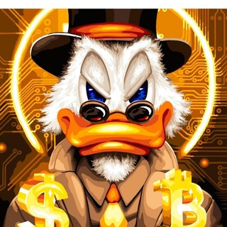 Telegram chat Scrooge McDuck logo
