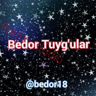 Telegram chat Bedor Tuyg‘ular logo