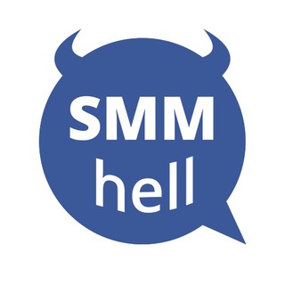 Telegram chat SMM hell logo