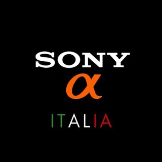 Telegram chat Sony α Italia logo