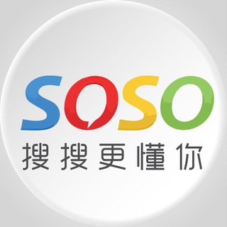 Telegram chat SOSO中文搜索 ❖盈丰娱乐冠名🅥 logo