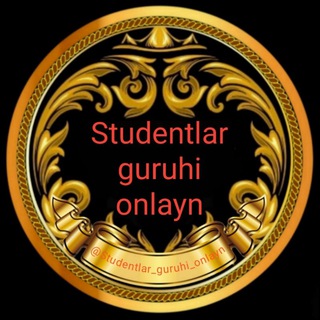 Telegram chat 💻 Studentlar guruhi 📚 ᵒⁿˡᵃʸⁿ✍️ logo