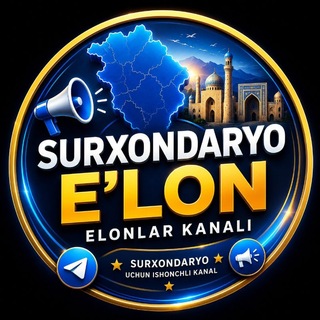Telegram chat SURXONDARYO E'LON logo
