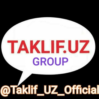 Telegram chat Taklif.UZ GROUP 👥 logo