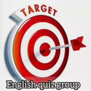 Telegram chat Target 🎯 English Quiz Group [ CDS / NDA/ AFCAT / MNS /BANK /SSC / AIRFORCE, COASTGUARD ] logo