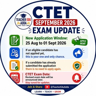 Telegram chat Teacher Edu Adda logo