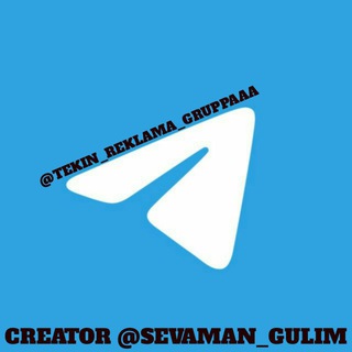 Telegram chat TEKIN REKLAMA GRUPPA😉 logo