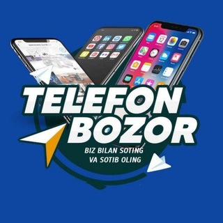 Telegram chat Telefon bozor logo