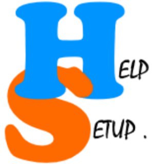 Telegram chat Support_Helpsetup logo
