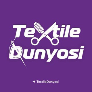 Лагатып тэлеграм-чата textile_dunyosi — Текстиль Дунёси🇺🇿