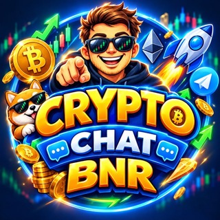 Telegram chat Крипточат BNR logo
