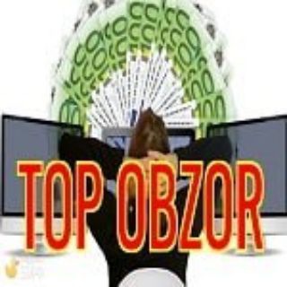 Telegram chat TOP OBZOR logo