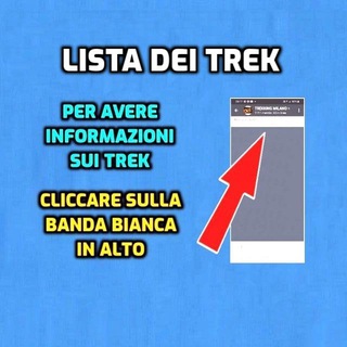 Telegram chat TREKKING MILANO logo