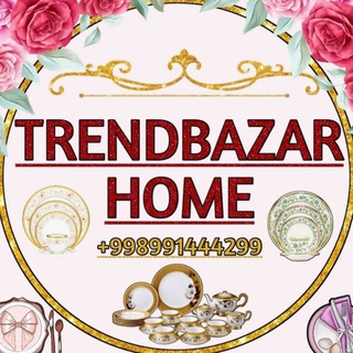 Telegram chat TRENDBAZAR HOME logo