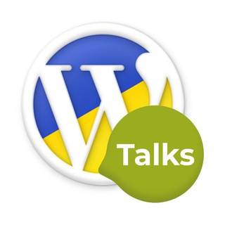 Telegram chat WordPress Ukraine Talks logo