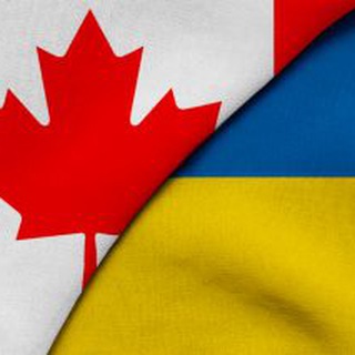 Telegram chat Українська Канада 🇨🇦🇺🇦 logo
