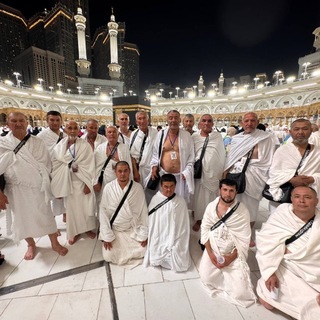 Telegram chatining logotibi umraziyoratida — Umra HIKMAT travel 59-guruh
