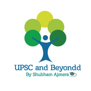 Telegram chat UPSC and Beyondd with Shubham Ajmera logo