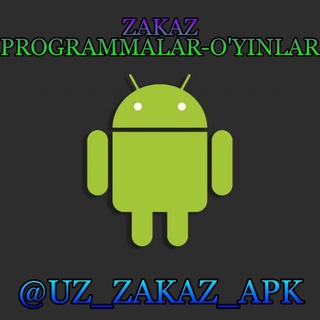 Telegram chat ZAKAZ PROGRAMMALAR-O'YINLAR logo