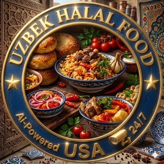 Telegram chat UZBEK HALAL FOOD USA®️ logo
