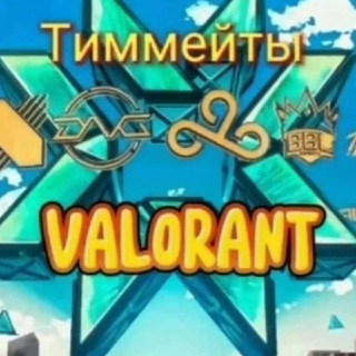 Telegram chat VALORANT тиммейты logo