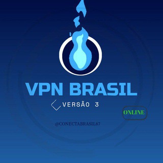 Telegram chat VPN BRASIL logo