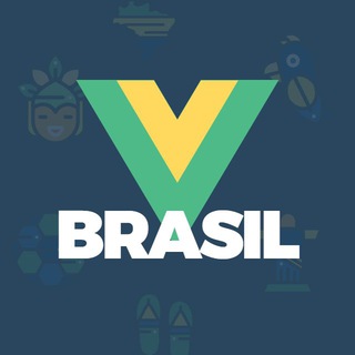 Telegram chat VueJS Brasil 🇧🇷 logo