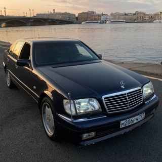 Telegram chat Mercedes S W140 logo
