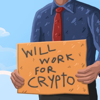 Telegram chat Work To Earn - Биржа труда. Работа в крипте. logo