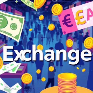 Telegram chat exchange group logo