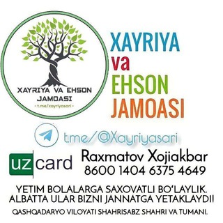 Telegram chat XAYRIYA SARI logo
